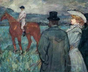  henri - en las carreras de 1899 Toulouse Lautrec Henri de